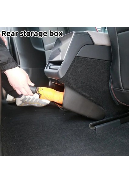 Arka Orta Konsol Arka Koltuk Saklama Kutusu Için Arka Çöp Kutusu (Yurt Dışından)