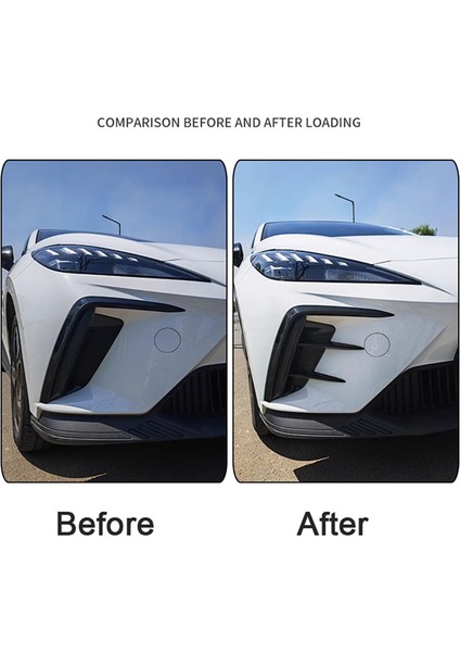 Mg 4 Mg4 Ev Mulan 2023 Için Ön Tampon Spoyleri Yan Hava Menfezi Kapağı (Yurt Dışından) modelleri