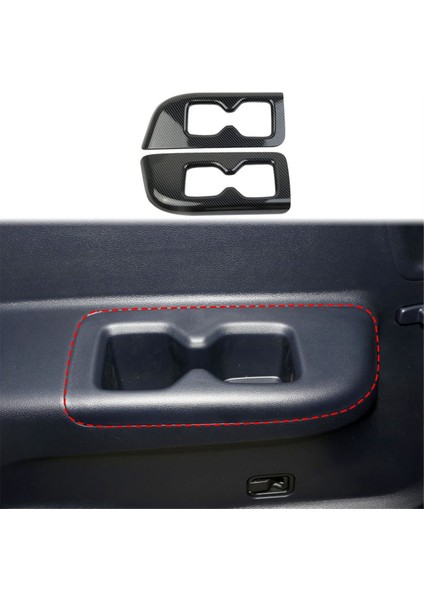 Üçüncü Sıra Kol Dayama Bardak Tutucu Trim Kapak Panel Aksesuarları (Yurt Dışından)