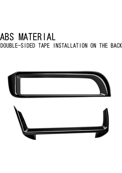 Prius 60 Serisi 20-23 Için Parlak Siyah Klima Çıkışı Döşemesi (Yurt Dışından)