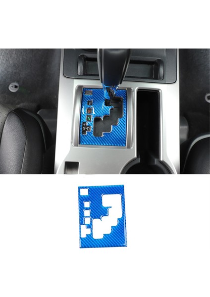 Merkez Kontrol Vites Paneli Trim Kapağı Iç Aksesuarlar Mavi (Yurt Dışından)