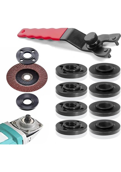 5/8 Inç-11 Taşlama Makinesi Parçaları Flanş Metal Kilit Somunu Taşlama Makinesi Flanş Somunu (Yurt Dışından)