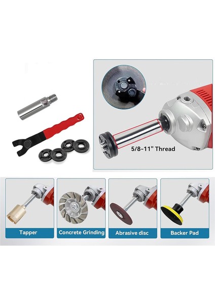 5/8 Inç-11 Taşlama Makinesi Parçaları Flanş Metal Kilit Somunu Taşlama Makinesi Flanş Somunu (Yurt Dışından) fırsatları