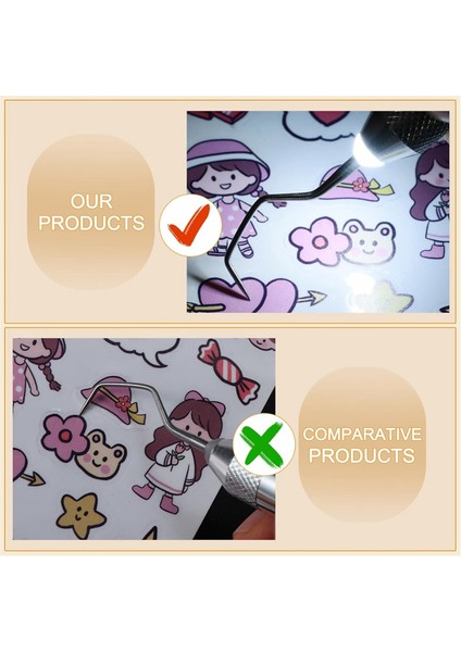 6 Adet LED Ayıklama Aletleri Seti Vinil Için, 5 Pin ve Kancalı 3 LED Kalem (Yurt Dışından) modelleri