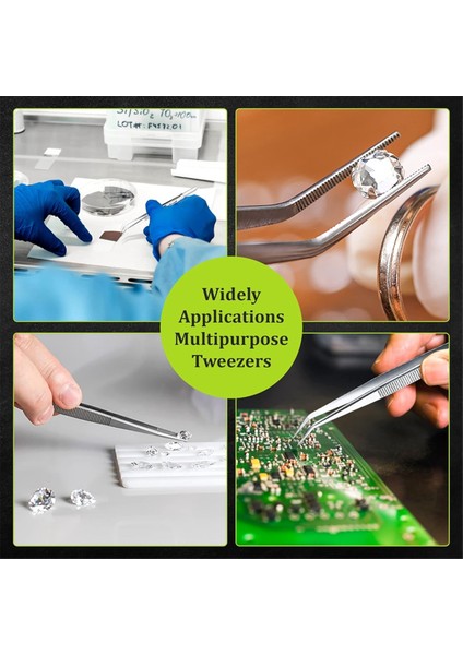 5 Adet Hassas Cımbız Seti - Anti-Statik Paslanmaz Çelik Cımbız (Yurt Dışından) indirimleri