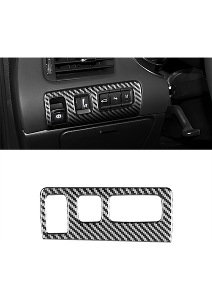 14-20 Araba Far Anahtarı Kapağı Paneli Trim Stickerı Için (Yurt Dışından)