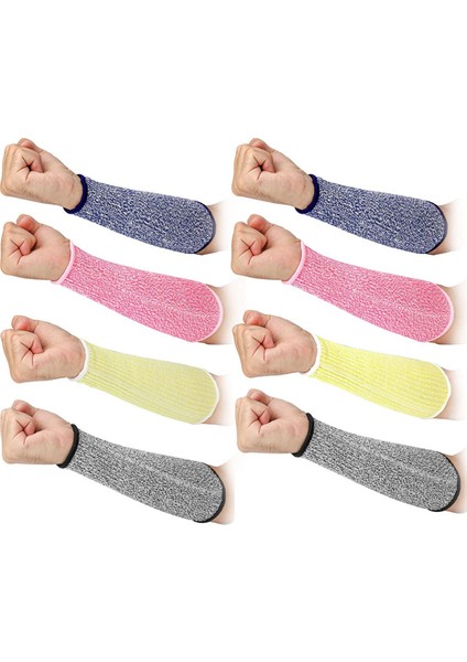 4 Çift Kol Koruyucuları 5 Kol Yanık Koruma Kılıfı (Yurt Dışından)