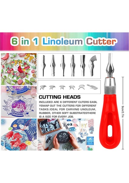 14 Adet Kauçuk Blok Damga Oyma Blokları Kauçuk Damga Seti (Yurt Dışından) modelleri