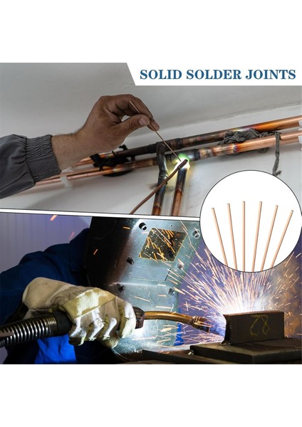 40 Çubuk Bakır Lehim Alaşımı Düz Kaynak Çubuğu (Yurt Dışından) fiyatları