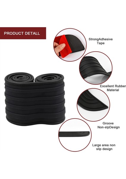 Araba Arka Tampon Koruyucu Evrensel Esnek Tampon Koruyucu Koruyucu (Yurt Dışından) indirimleri