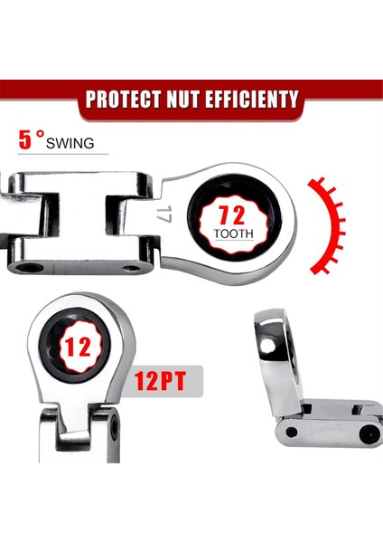 5 Parçalı Stubby Flex-Çıtçıtlı Anahtar Seti Metrik Kombinasyon (Yurt Dışından) modelleri