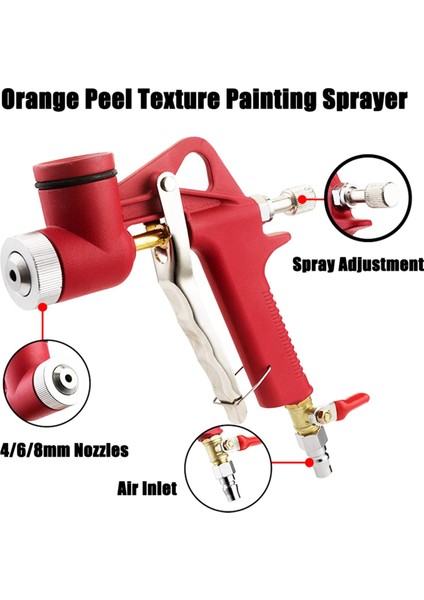 4/6/8mm Nozullar Alçıpan Doku Boyama, 1,58 Galon (6l) Hava Haznesi (Yurt Dışından) modelleri