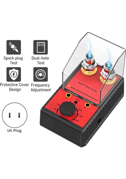 Buji Test Cihazı + Iki 12MM Buji Soketi Buji Test Cihazı, Abd Fişi (Yurt Dışından) indirimleri