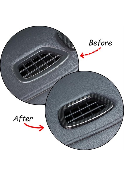 Pilot 2016-2022 Için Gösterge Paneli Üst Hava Menfezi Çıkış Çerçevesi Kapağı (Yurt Dışından)