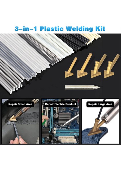 150W 3'ü 1 Arada Plastik Kaynak Makinesi, Plastik Kaynak Seti, Ingiltere Fişi (Yurt Dışından) modelleri