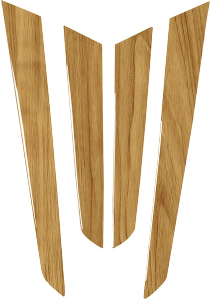 4 Adet Iç Kapı Paneli Kapağı Döşeme Sarı Ahşap Desenli (Yurt Dışından) fiyatları