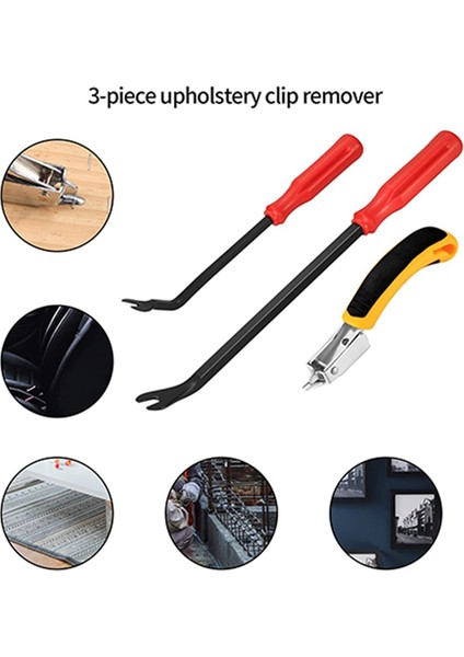 3 Adet Zımba Teli Sökücü, Çivi Sökücü, Halı Sökücü (Yurt Dışından) indirimleri