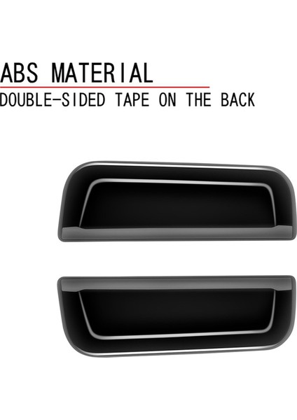 Araba Ön Kol Dayama Kutusu Anahtarı Trim Yama Araba Aksesuarları Için (Yurt Dışından)