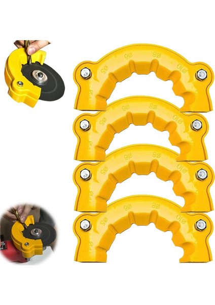 Açı Taşlama Makinesi Için Matkap Ucu Bileyici, Çeşitli Matkap Tipleri Için (4 Adet) (Yurt Dışından) fiyatları