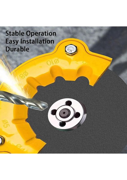 Açı Taşlama Makinesi Için Matkap Ucu Bileyici, Çeşitli Matkap Tipleri Için (4 Adet) (Yurt Dışından) indirimleri