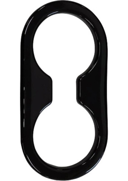 Arka Orta Konsol Sırası Su Bardağı Tutucu Çerçeve Kapağısiyah (Yurt Dışından)