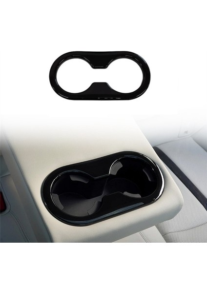 Arka Orta Konsol Sırası Su Bardağı Tutucu Çerçeve Kapağısiyah (Yurt Dışından) fırsatları