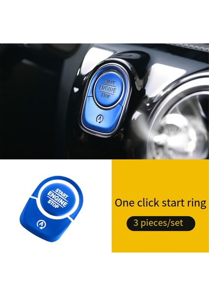 Motor Çalıştırma Durdurma Anahtarı Düğmesi Etiketi - W177 B (Yurt Dışından)