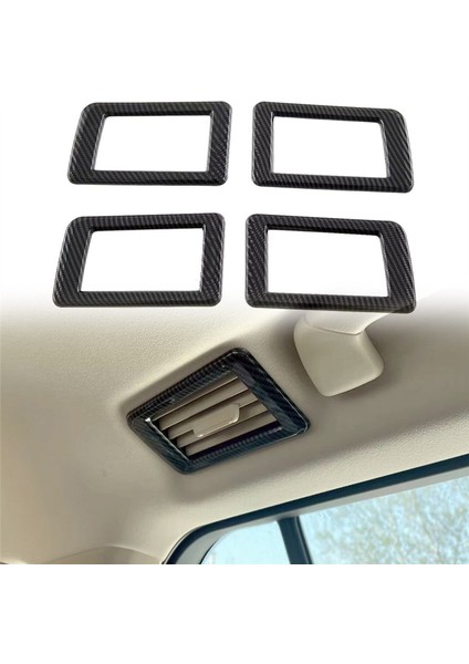 Arka Sıra Üst Hava Menfezi Çıkış Kapağı Trim Dekorasyonu Için (Yurt Dışından) modelleri