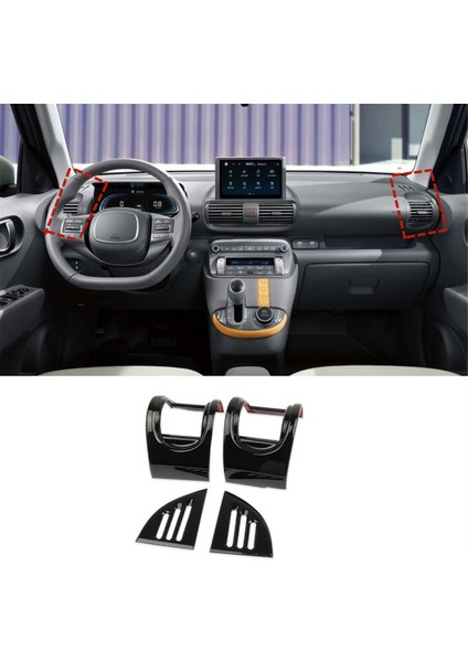 2021-2023 Yan Hava Çıkışı Klima Havalandırma Kapağı (Yurt Dışından)