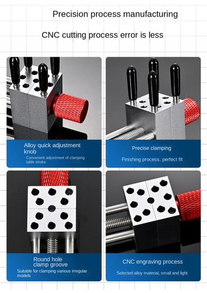 Hobi Model El Sanatları Aleti Mini Tezgah Mengenesi Tüm Metal Hassasiyet (Yurt Dışından) fırsatları