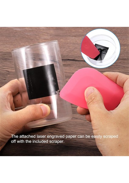 Lazer Gravür Kağıdı, 2 Adet Lazer Gravür Işaretleme Kağıdı C (Yurt Dışından) fırsatları