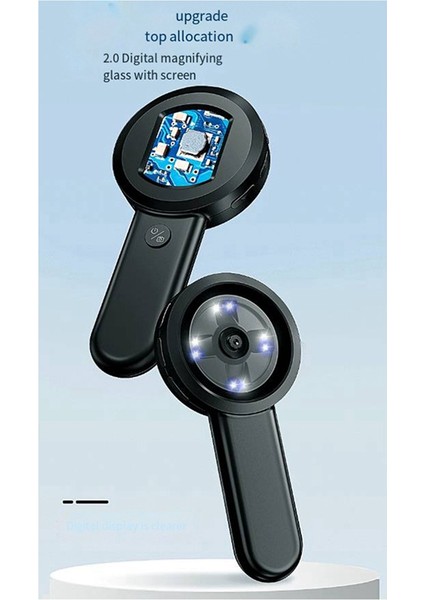 USB Elektron Mikroskobu 2ın IPS Ekran Mücevher Değerlendirme Aleti (Yurt Dışından) fiyatları