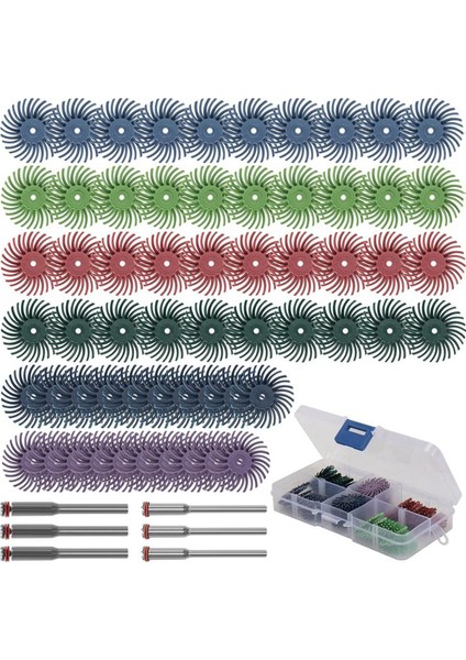 Döner Aletler Için 1/8 Inç Şaftlı 1 Inç Radyal Kıl Disk Takımı (Yurt Dışından) fiyatları