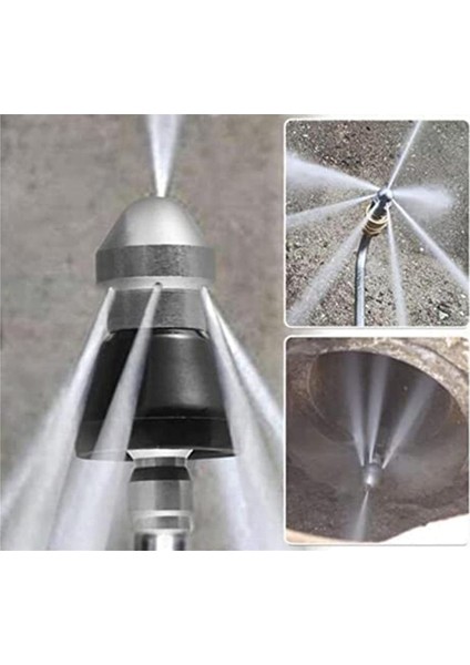 2 Adet Kanalizasyon Temizleme Aleti Yüksek Basınçlı Nozul (Yurt Dışından) fırsatları