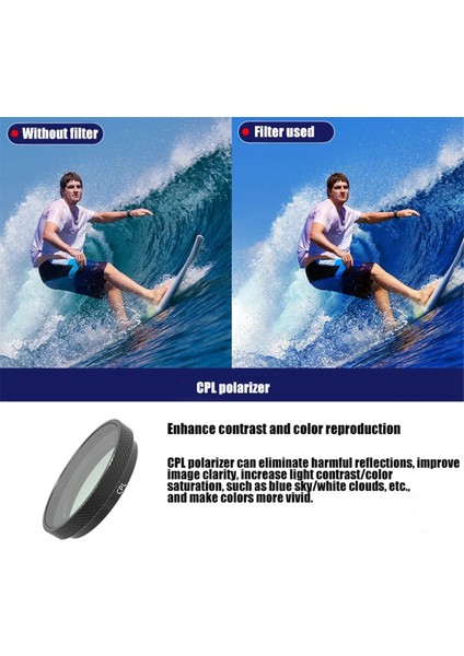 GO3S Cpl Polarize Koruyucu Için Kamera Lens Filtresi (Yurt Dışından) fiyatları