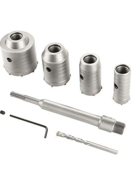 Beton Delik Testeresi Takımı, 30 40 50 65MM Delik Matkap Uçları (Yurt Dışından)