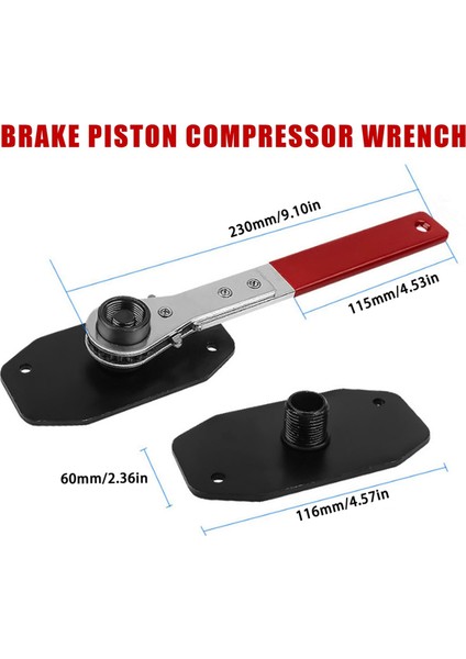 4 Kaliper Askılı 360 Derece Fren Kaliperi Pres Aleti-Disk Fren (Yurt Dışından) fiyatları