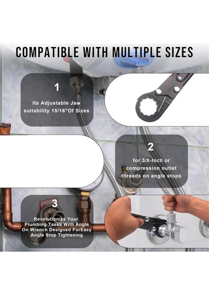 Tesisat Aletleri, Açı Durdurma Anahtarı Takımı, Açı Durdurma Sökme Aleti C (Yurt Dışından) indirimleri