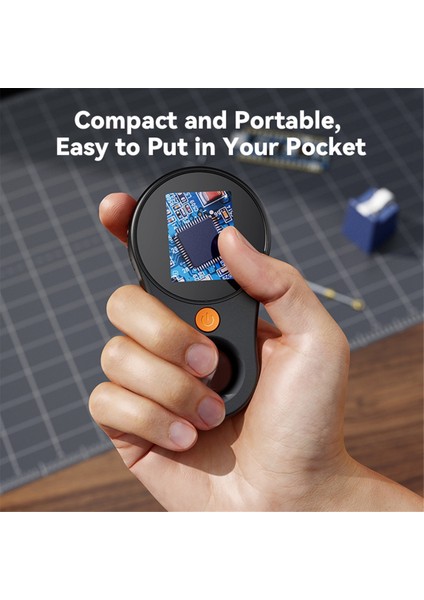 500X Büyütme Dijital El Mikroskobu Beyaz (Yurt Dışından) fırsatları