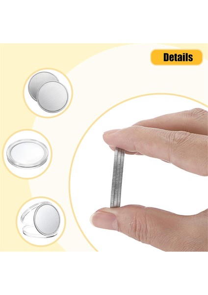 Lazer Gravür Için 15 Adet Boş, Gümüş (Yurt Dışından) fırsatları