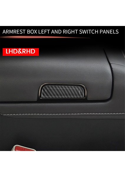 Araba Ön Kol Dayama Kutusu Anahtarı Trim Yama Araba Aksesuarları B (Yurt Dışından) indirimleri