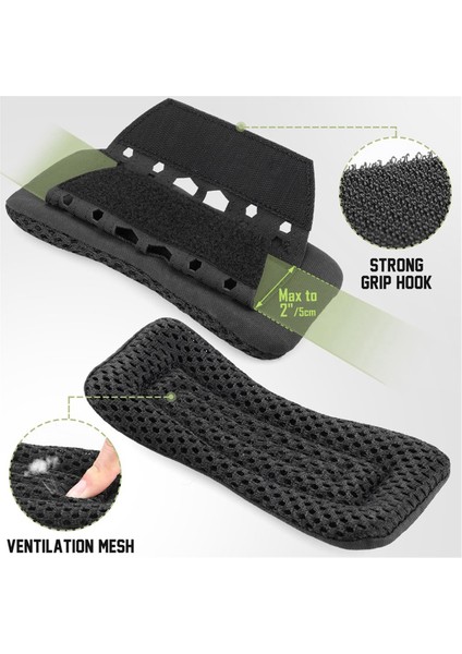 Omuz Pedleri Nefes Alabilen Yelek Omuz Pedleri (Siyah) (Yurt Dışından) indirimleri