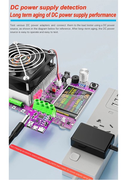 Type-C Pd3.1 Hızlı Şarj 4 Kablolu Test Kartı Voltaj Ölçer (Yurt Dışından)