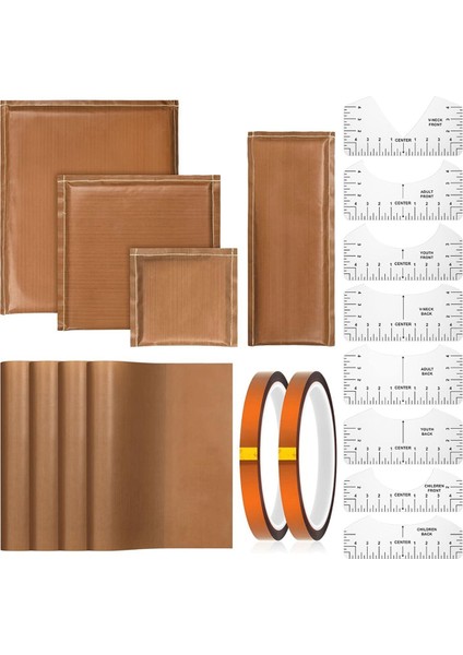 18 Adet Isı Pres Yastık Seti 4 Boyut Isı Pres Transfer Yastıkları, (Yurt Dışından)