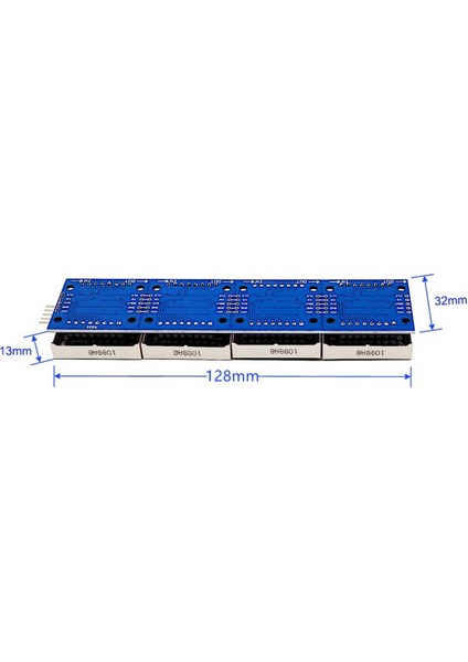 32X8 Nokta Matrisli LED Ekran Modülü (Çok Renkli) (Yurt Dışından) modelleri