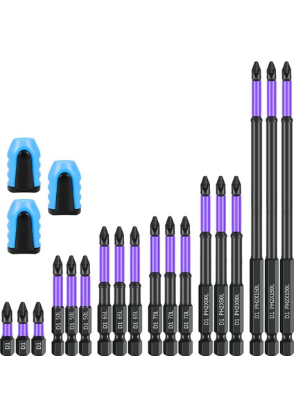 Kaymaz Darbeli Tornavida Yüksek Sertlik (Yurt Dışından)