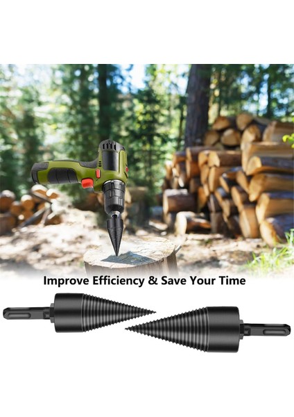 Yakacak Odun Kütük Ayırıcı Matkap Ucu Çıkarılabilir Odun Ayırıcı Matkap Ucu (Yurt Dışından) indirimleri