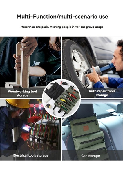 Alet Rulosu,çok Amaçlı Rulo Alet Çantası,anahtar Rulosu (Yurt Dışından) fiyatları