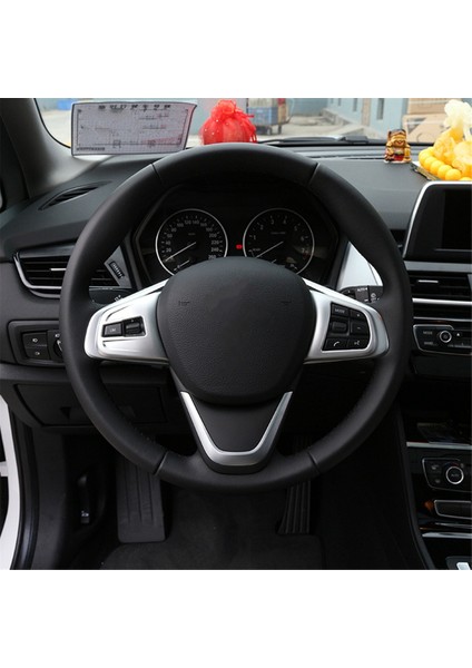 X1 F48 1 Serisi F40 Araba Direksiyon Düğmeleri Kapağı Gümüş (Yurt Dışından) fırsatları