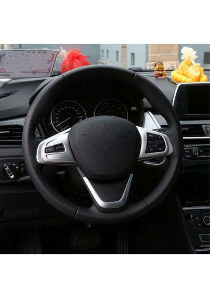 X1 F48 1 Serisi F40 Araba Direksiyon Düğmeleri Kapağı Gümüş (Yurt Dışından) indirimleri